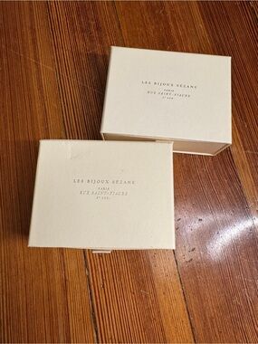 Sézane Jewelry Box Set in Cream